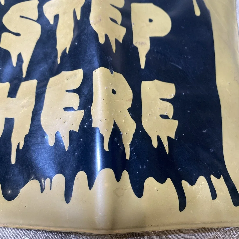 Footpad Activator Animatronic Halloween Prop Step Here Foot Pad Try Me Universal